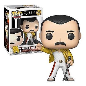 Funko Pop Rocks Queen - Freddie Mercury Wembley 1986 - 96
