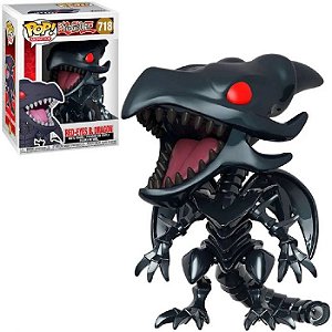 Funko Pop Anime Dragão Negro Olhos Vermelhos Yu-gi-oh #718