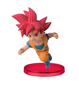 Boneco Dragon Ball Super Son Goku Super Saiyajin God Clearise