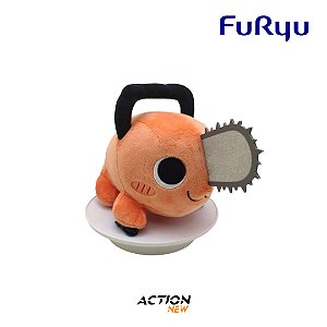 PELÚCIA - CHAINSAW MAN - POCHITA - FURYU - PRONTA ENTREGA