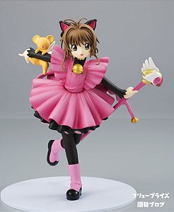 Card Captor Sakura - Kero-chan - Kinomoto Sakura - Card Captor Sakura Special Figure Series - Special Figure - Lovely Kitten (FuRyu) - PRONTA ENTREGA