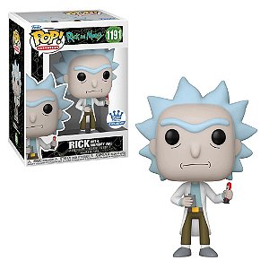 Funko Pop Rick And Morty Exclusive - Rick With Memory Vial 1191