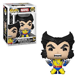 Funko Pop! Marvel - Wolverine 50th Anniversary 1372 - Pronta Entrega