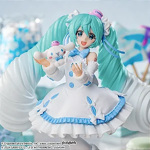 Cinnamoroll - Piapro Characters - Hatsune Miku x Cinnamoroll - Luminasta - White Dress Ver. (SEGA) - PRONTA ENTREGA