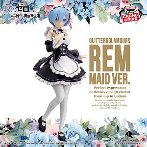 Re:Zero kara Hajimeru Isekai Seikatsu - Rem - Glitter & Glamours (Bandai Spirits) - RESERVA