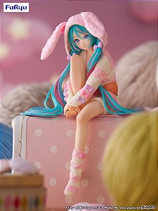 Piapro Characters - Hatsune Miku - Noodle Stopper Figure - Usamimi Pajama (FuRyu) - PRONTA ENTREGA