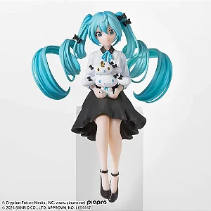 Cinnamoroll - Piapro Characters - Hatsune Miku - Milk - Hatsune Miku x Cinnamoroll - Premium Chokonose Figure - Sumashi