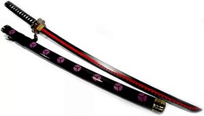 Espada Katana Bambu (Shusui) - One Piece - Roronoa Zoro - Cosplay Coleção