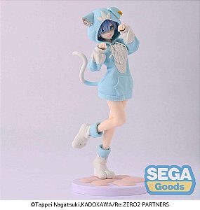 Re:Zero kara Hajimeru Isekai Seikatsu - Rem - Luminasta - Mofumofu Puck (SEGA) - **SEM CAIXA**