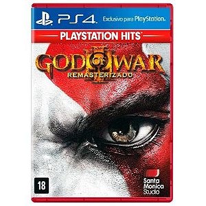 God Of War 3 Remasterizado - PS4 - Mídia Física - Novo - Lacrado