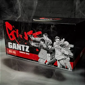Box Gantz - Parte Um (Vol. 01 - 18) - Panini - Lacrado