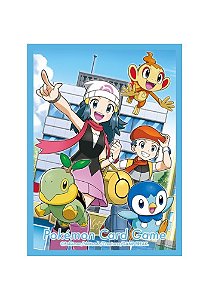 Official Card Sleeve Pokémon Center - Dawn e Lucas  - RESERVA