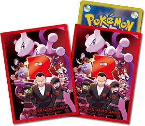 Official Card Sleeve Pokémon Center - Glory of the Rocket Team  - RESERVA