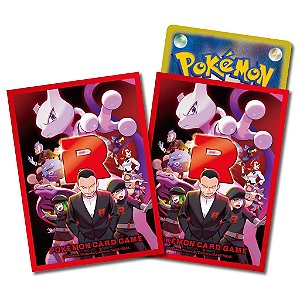 Official Card Sleeve Pokémon Center - Glory of the Rocket Team - PRONTA ENTREGA
