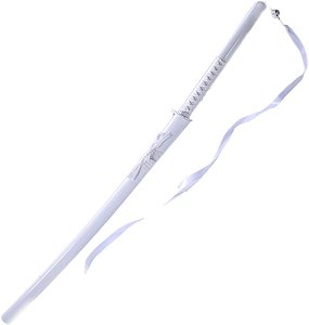Espada Katana Metal Sem Fio (Sode no Shirayuki) - Bleach - Rukia - Cosplay Coleção