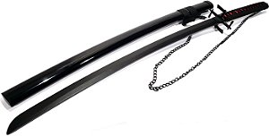 Espada Katana Bambu Sem Fio (Zangetsu Bankai) - Bleach - Kurosaki Ichigo - Cosplay Coleção