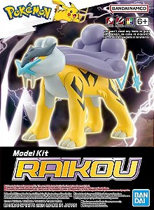 Pokémon - Raikou - Plastic Model Kit (Bandai) - PRONTA ENTREGA