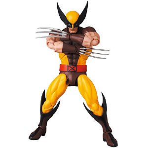 X-Men - Wolverine - Mafex (No.138) - Brown Comic Ver. (Medicom Toy) - RESERVA