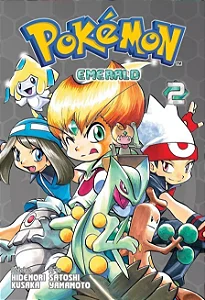 Mangá Pokémon Emerald - Vol. 02 - Panini - Lacrado - Novo