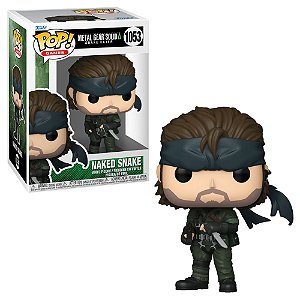 Funko Pop - Metal Gear Solid - Naked Snake #1053 - PRONTA ENTREGA