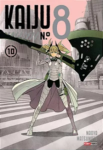 Mangá Kaiju N.° 8 - Vol. 10 - Panini - Lacrado - Novo