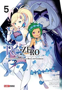 Mangá Re:zero Capítulo 4: O Santuário E A Bruxa Da Ganância - Vol. 05 - Panini - Lacrado - Novo