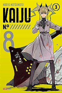 Mangá Kaiju N.° 8 - Vol. 03 - Panini - Lacrado - Novo