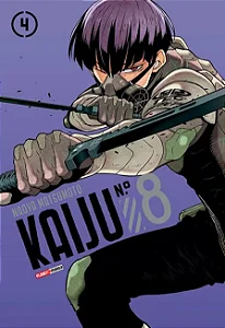 Mangá Kaiju N.° 8 - Vol. 04 - Panini - Lacrado - Novo