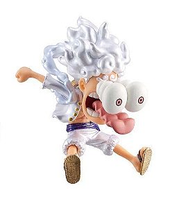One Piece - Monkey D. Luffy - WCF 4 - Metallic Color ver - Gear 5 (Bandai Spirits) - PRONTA ENTREGA