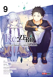 Re: Zero Capítulo 4: O Santuário E A Bruxa Da Ganância - Vol. 09 - Panini - Lacrado - Novo
