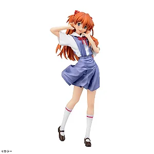 Shin Seiki Evangelion - Souryuu Asuka Langley - High Premium Figure - Seifuku ver. (SEGA) - RESERVA