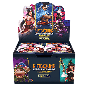 Riftbound: League of Legends TCG Origins Booster Box - PRÉ-VENDA