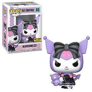 Boneco Funko Pop! Sanrio Hello Kitty - Kuromi Com Baku - PRONTA ENTREGA