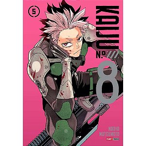 Mangá Kaiju N.° 8 - Vol. 05 - Panini - Lacrado - Novo