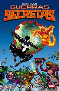Guerras Secretas: Mundo Bélico (Lendas Marvel) - Panini - Lacrado - Novo