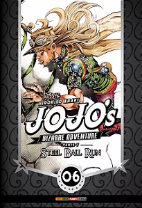 Jojo's Bizarre Adventure - Parte 7: Steel Ball Run - Vol. 06 - Panini - Lacrado - Novo