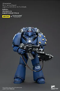 Warhammer 40k - Legionary with Bolter & Chainblade - Mk VI Tatical Squad - Ultramarines 1/18 (JOYTOY) - RESERVA
