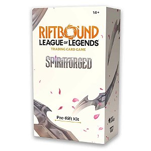 Riftbound: League of Legends TCG Spiritforged Pre-Rift Kit de Jogador - PRÉ-VENDA