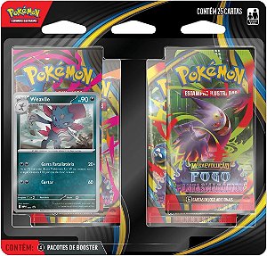 Pokémon TCG - Blister Quádruplo Megaevolução 2 - Fogo Fantasmagórico (PT-BR)