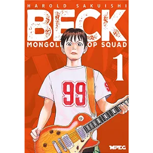 Mangá BECK (Edição 2 em 1) Volume 1 - MPEG - Lacrado - Novo