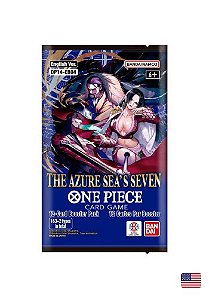 One Piece TCG - Booster Avulso - OP-14 - The Azure Sea's Seven (ING) - PRONTA ENTREGA