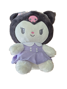 Pelúcia - Sanrio - Kuromi - 25cm - Pronta Entrega