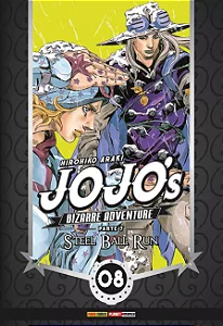 Jojo's Bizarre Adventure - Parte 7: Steel Ball Run - Vol. 08 - Panini - Lacrado - Novo