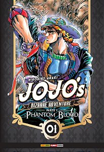 Jojo's Bizarre Adventure - Parte 1: Phantom Blood - Vol. 01 - Panini - Lacrado - Novo