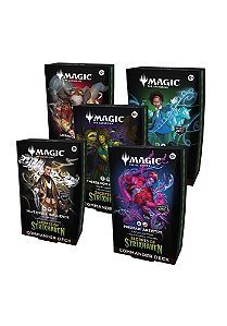 Deck de Commander - Secrets of Strixhaven - Cinco Decks - Pré-Venda