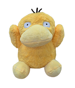 Pelúcia - Pokémon - Psyduck 25cm - Pronta Entrega