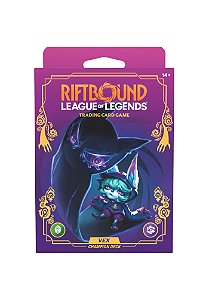 Riftbound TCG - Deck Pré Construído - Unleashed - Champion Deck: Vex - Pré-Venda