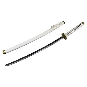 Espada Katana Metal Sem Fio (Wado Ichimonji) - One Piece - Roronoa Zoro - Cosplay Coleção