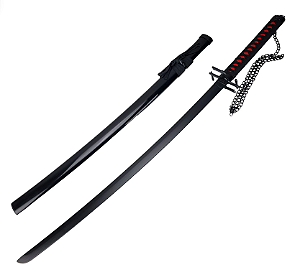 Espada Katana Bambu Sem Fio (Zangetsu) - Bleach - Kurosaki Ichigo - Cosplay Coleção
