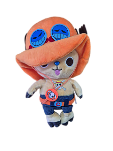 Pelúcia One Piece - Chopper - Ace - 25cm - PRONTA ENTREGA